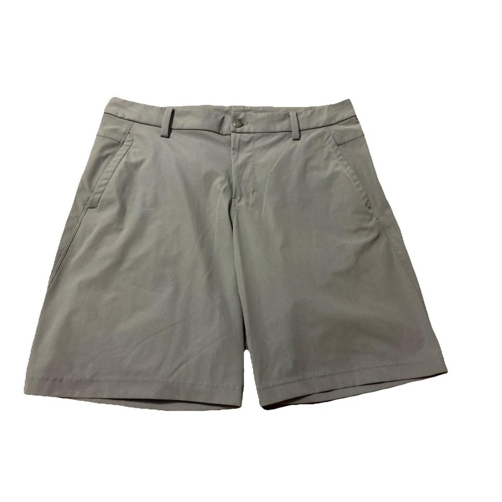 Lululemon Classic Fit Shorts Men's 38 9" Inseam Gray Performance